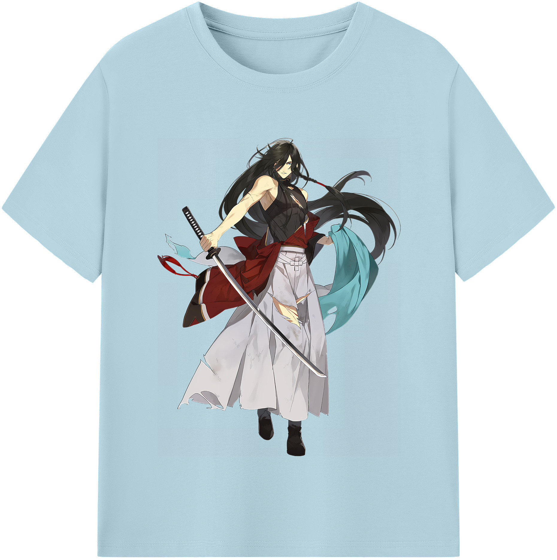 （画像用） 刀剣乱舞 Touken Ranbu 綿100％半袖Tシャツ（フロントプリント）
